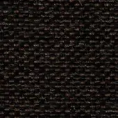 Dark brown woven texture, coarse synthetic textile with grid pattern, heathered effect, dense matte finish, durable outdoor fabric sample.